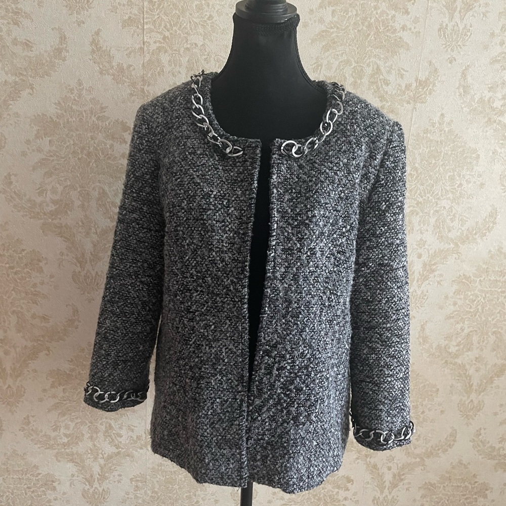 BNWT Nonpareil boucle blazer